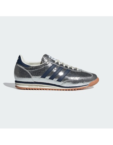 adidas SL 72 OG Silver Metallic Collegiate Navy Women's JH8654 MBS