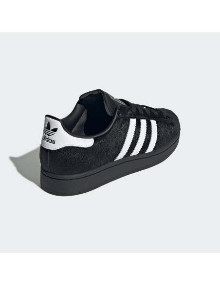 adidas Superstar II Black Ponyhair Women's JH9475 MBS