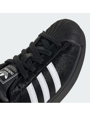 adidas Superstar II Black Ponyhair Women's JH9475 MBS