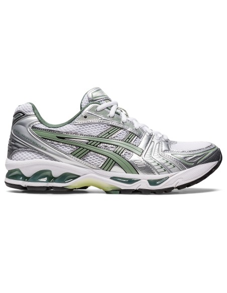 ASICS GelKayano 14 White Pure Silver Slate Grey Sage 1201A019107 MBS