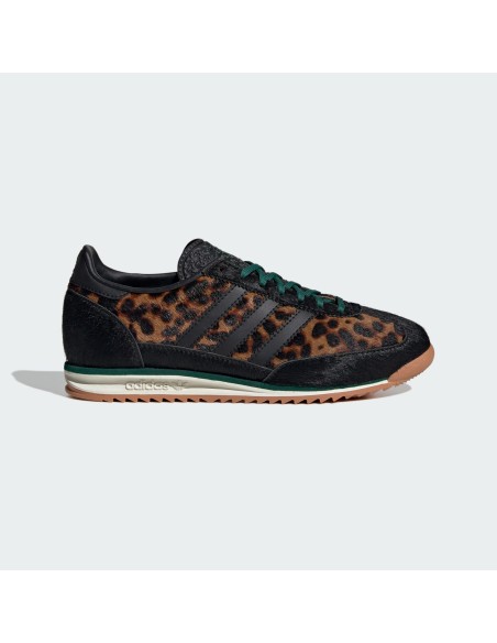adidas SL 72 OG Leopard Print Collegiate Green Women's JI0187 MBS