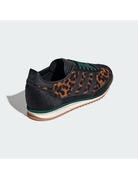 adidas SL 72 OG Leopard Print Collegiate Green Women's JI0187 MBS