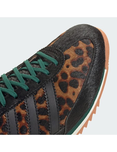 adidas SL 72 OG Leopard Print Collegiate Green Women's JI0187 MBS