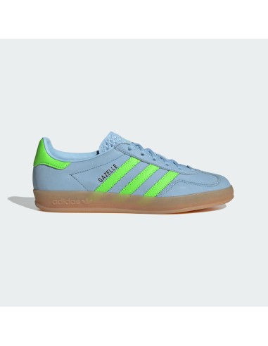 adidas Gazelle Indoor Clear Sky Solar Green Women's JI1372 MBS