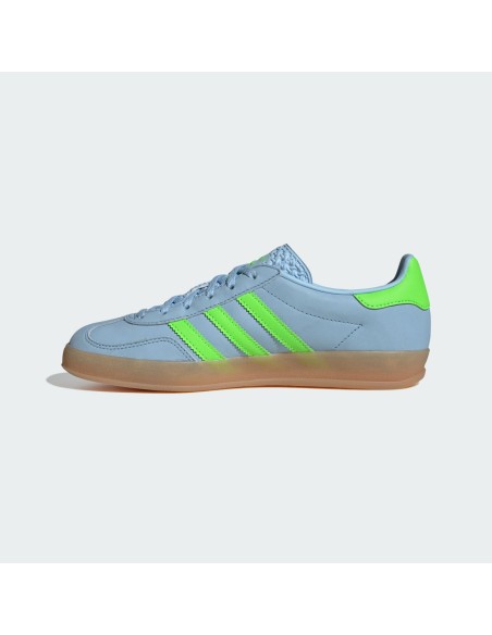 adidas Gazelle Indoor Clear Sky Solar Green Women's JI1372 MBS