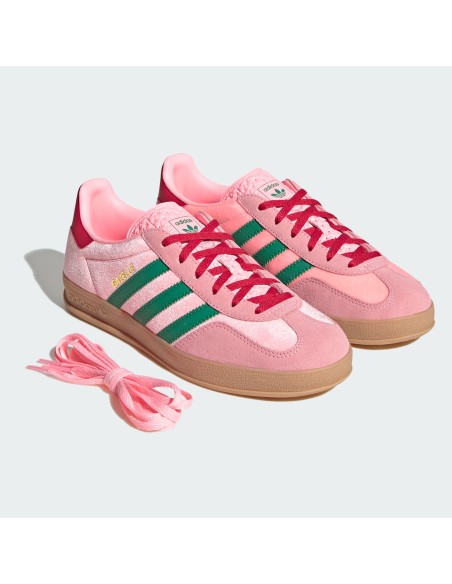 adidas Gazelle Indoor Pink Velvet Women's JI2713 MBS