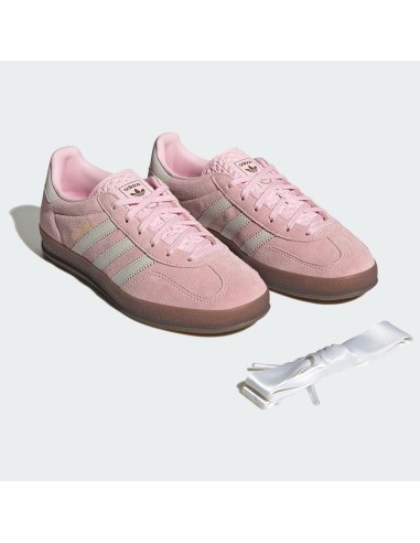 adidas Gazelle Indoor Clear Pink Off White Women's JI2716 MBS