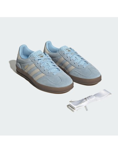 adidas Gazelle Indoor Clear Sky Off White Women's JI2717 MBS
