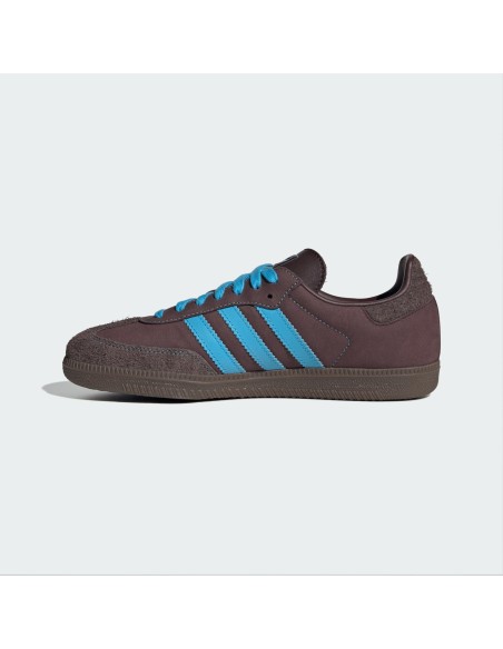 adidas Samba OG Shadow Brown Sky Rush Women's JI2733 MBS