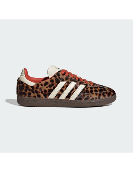 adidas Samba OG Preloved Red Leopard Women's JI2734 MBS