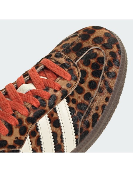 adidas Samba OG Preloved Red Leopard Women's JI2734 MBS