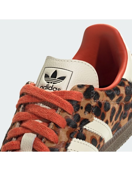 adidas Samba OG Preloved Red Leopard Women's JI2734 MBS
