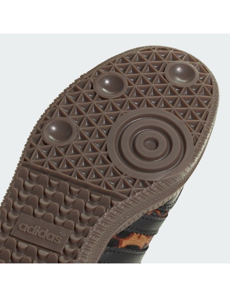 adidas Samba OG Black Green Leopard Women's JI2735 MBS