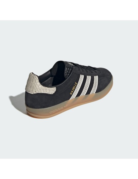 adidas Gazelle Indoor Core Black Wonder White Women's JI2755 MBS