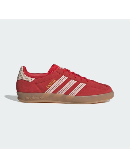 adidas Gazelle Indoor Better Scarlet Wonder White Gum Women's JI2756 MBS