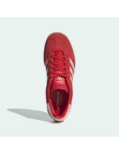 adidas Gazelle Indoor Better Scarlet Wonder White Gum Women's JI2756 MBS