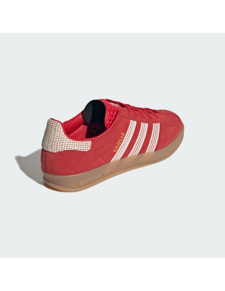 adidas Gazelle Indoor Better Scarlet Wonder White Gum Women's JI2756 MBS