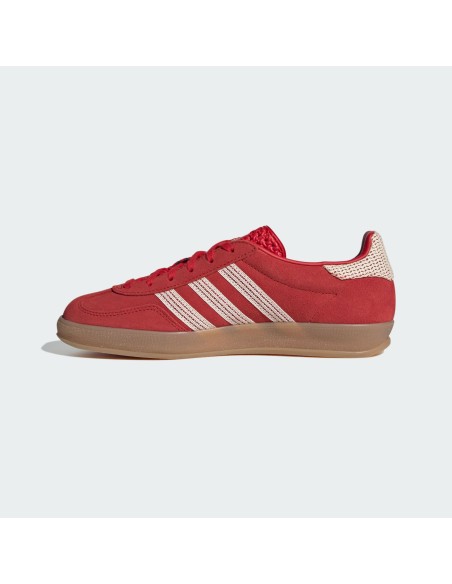 adidas Gazelle Indoor Better Scarlet Wonder White Gum Women's JI2756 MBS