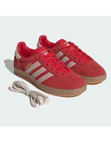 adidas Gazelle Indoor Better Scarlet Wonder White Gum Women's JI2756 MBS