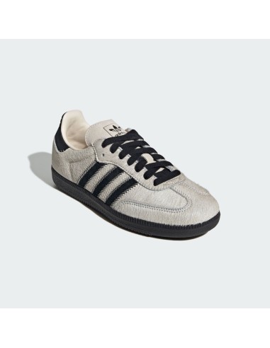 adidas Samba OG Wonder White Black Pony Women's JP5329 MBS