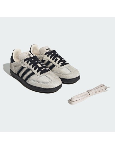 adidas Samba OG Wonder White Black Pony Women's JP5329 MBS