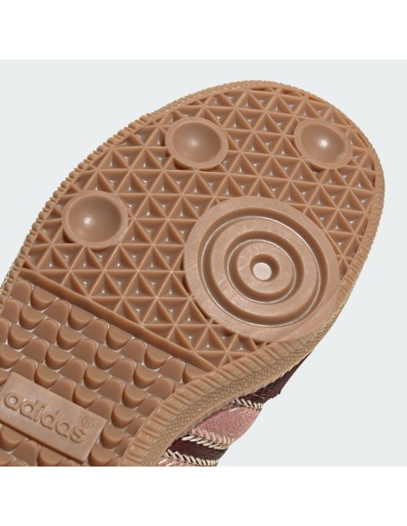 adidas Samba OG Maroon Sand Strata Pony Women's JP5330 MBS