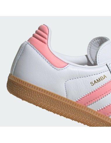 adidas Samba OG White Coral Pink GS JP5480 MBS
