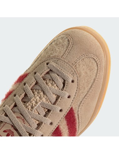 adidas Gazelle Indoor Magic Beige Victory Red Women's JP8341 MBS