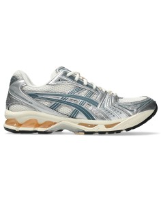 ASICS GelKayano 14 Birch Pure Silver Teal Gold 1203A537109 MBS