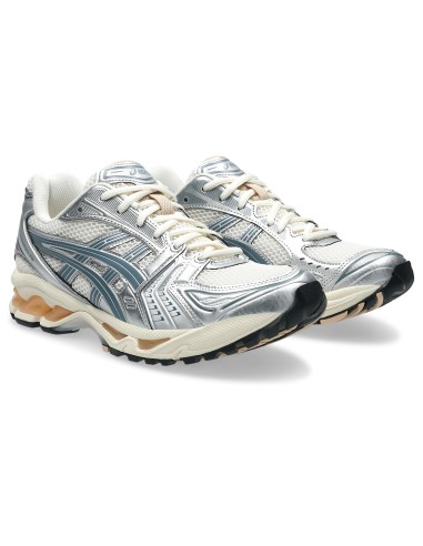 ASICS GelKayano 14 Birch Pure Silver Teal Gold 1203A537109 MBS