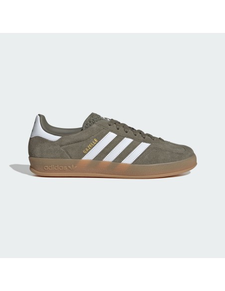 adidas Gazelle Indoor Olive Strata Cloud White Gum JQ0174 MBS