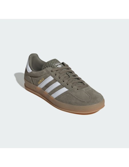 adidas Gazelle Indoor Olive Strata Cloud White Gum JQ0174 MBS