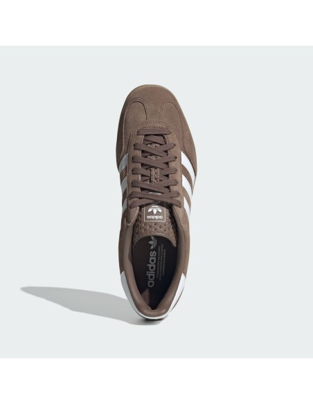 adidas Gazelle Indoor Earth Strata White Gold Metallic JQ0175 MBS