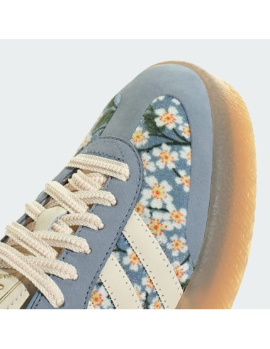 adidas Sambae Liberty London Floral Embroidery Blue Cream White Women's JQ6046 MBS