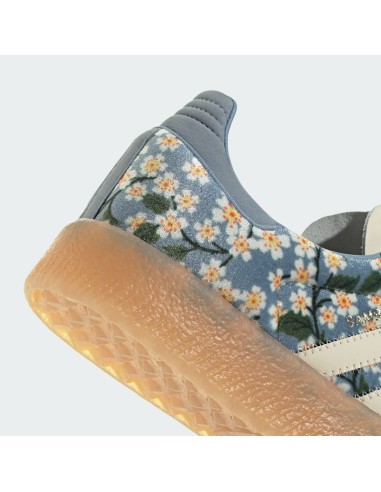 adidas Sambae Liberty London Floral Embroidery Blue Cream White Women's JQ6046 MBS