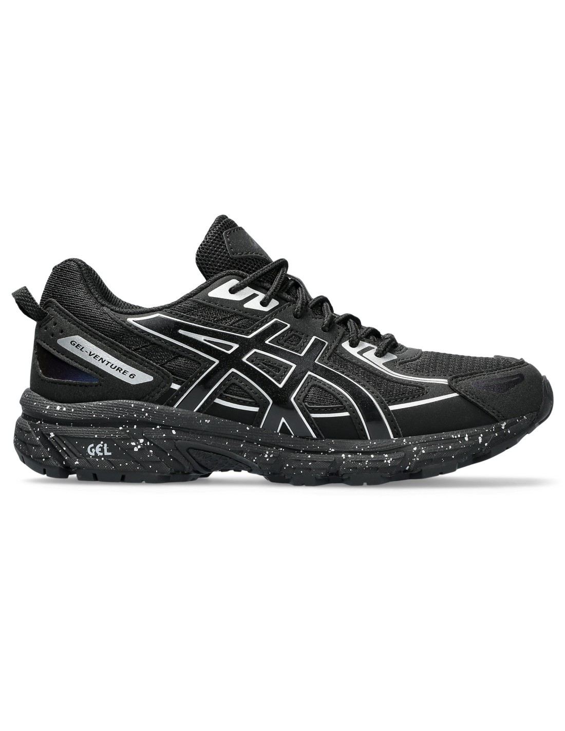 Asics lifestyle ASICS GelVenture 6 Black Pure Silver GS 1204A122003 MBS