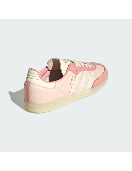 adidas Samba Ruffle Stripes Pack Wonder Mauve Women's JR8830 MBS