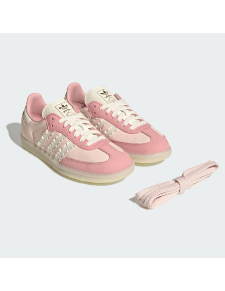 adidas Samba Ruffle Stripes Pack Wonder Mauve Women's JR8830 MBS