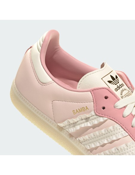 adidas Samba Ruffle Stripes Pack Wonder Mauve Women's JR8830 MBS