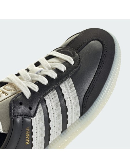 adidas Samba Ruffle Stripes Pack Black Off White Women's JR8831 MBS