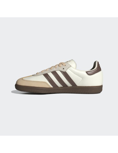adidas Samba OG Off White Earth Strata Gum Women's JR8842 MBS