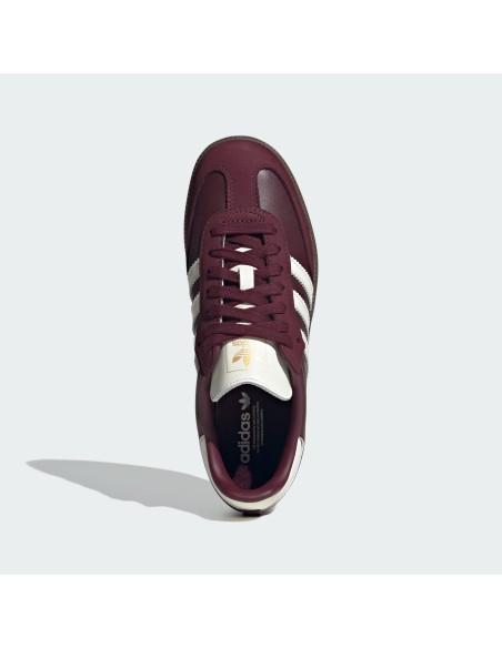 adidas Samba OG Maroon Off White Gum Women's JR8844 MBS