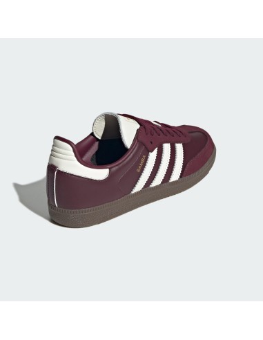 adidas Samba OG Maroon Off White Gum Women's JR8844 MBS