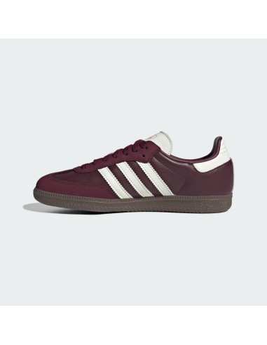 adidas Samba OG Maroon Off White Gum Women's JR8844 MBS