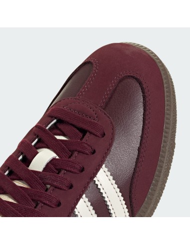 adidas Samba OG Maroon Off White Gum Women's JR8844 MBS