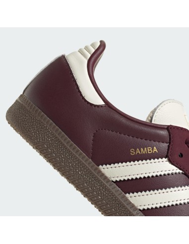 adidas Samba OG Maroon Off White Gum Women's JR8844 MBS