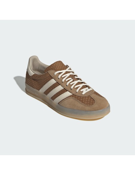 adidas Gazelle Indoor Brown Desert Wonder White JR8851 MBS
