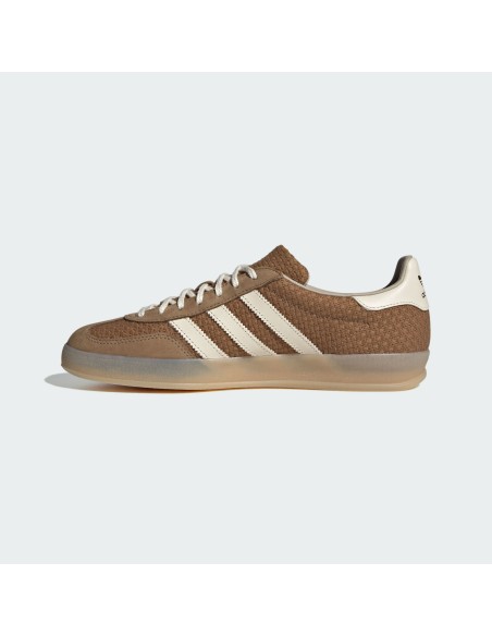 adidas Gazelle Indoor Brown Desert Wonder White JR8851 MBS