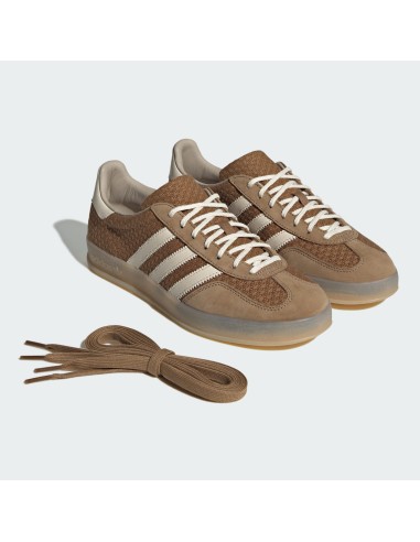 adidas Gazelle Indoor Brown Desert Wonder White JR8851 MBS