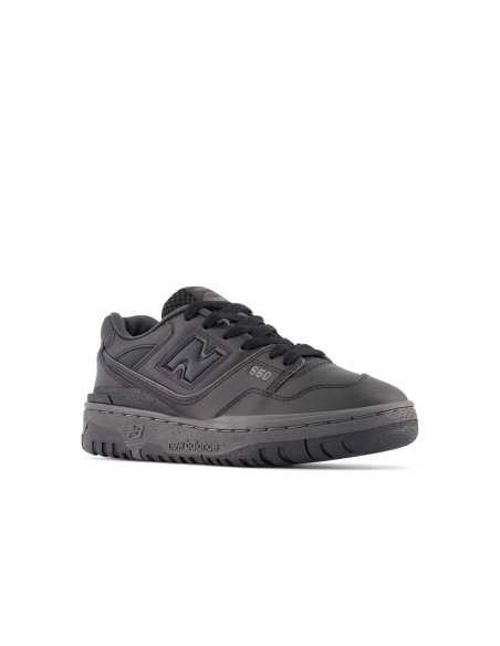 New Balance 550 Triple Black GS GSB550BB MBS